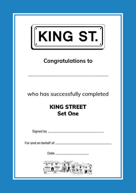 KING STREET Certificates (PDF)