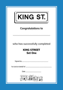 KING STREET Certificates (PDF)