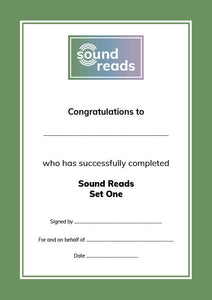 SOUND READS Certificates (PDF)