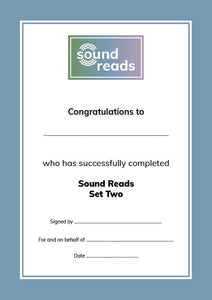 SOUND READS Certificates (PDF)
