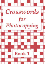 Load image into Gallery viewer, Crosswords for Photocopying: Book 1
