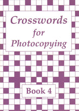 Load image into Gallery viewer, Crosswords for Photocopying: Book 4