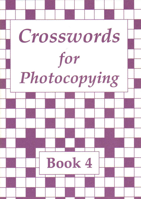 Crosswords for Photocopying: Book 4