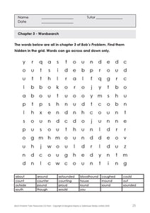 Bob's Problem Tutor Resources CD-Rom