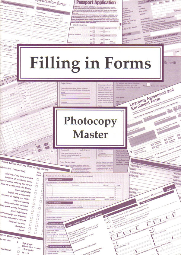 Filling Form Guide Filling in Forms (PDF) – Gatehouse Books